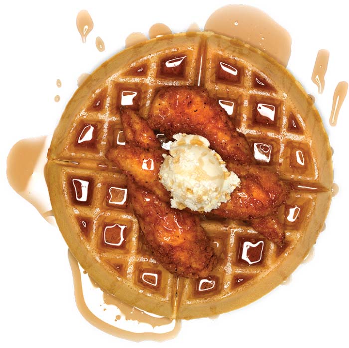 Slim Chickens Chicken & Waffle