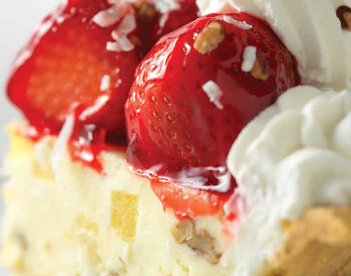 Bakers Square Strawberry Cheesecake