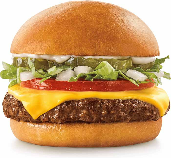 Sonic Drive-In Cheeseburger