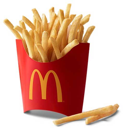  Fries at McDonalds