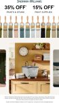 35% off paints & stains at Sherwin Williams #sherwinwilliams