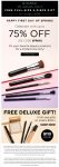 Free full-size 5pc set on $100 & more at Sigma beauty via promo code SPRING #sigma