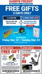 Free 24pk of batteries & more with any order at Harbor Freight Tools #harborfreight