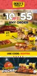 $10 off $55 online at Dickeys Barbecue Pit via promo code 10OFF55 #dickeysbarbecuepit