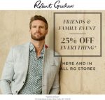 25% off everything today at Robert Graham, ditto online #robertgraham