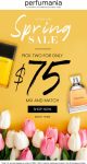Mix & match 2 for $75 online at Perfumania #perfumania