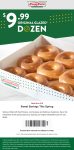 $10 glazed dozen at Krispy Kreme doughnuts #krispykreme