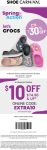 $10 off $75 at Shoe Carnival, or online via promo code EXTRA10 #shoecarnival