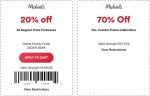 20% off at Michaels, or online via promo code 24DAYUSMK #michaels