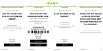 50% off a single item at Joann, or online via promo code POPSICLES #joann