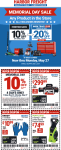 10% off a single item at Harbor Freight Tools, or online via promo code 39558006 #harborfreight