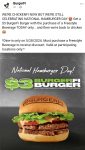 $3 burger today with your drink at BurgerFi #burgerfi