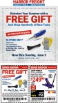 Free gift at Harbor Freight Tools, no purchase necessary #harborfreight
