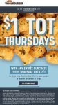 $1 tots with your entree Thursdays at Smashburger #smashburger