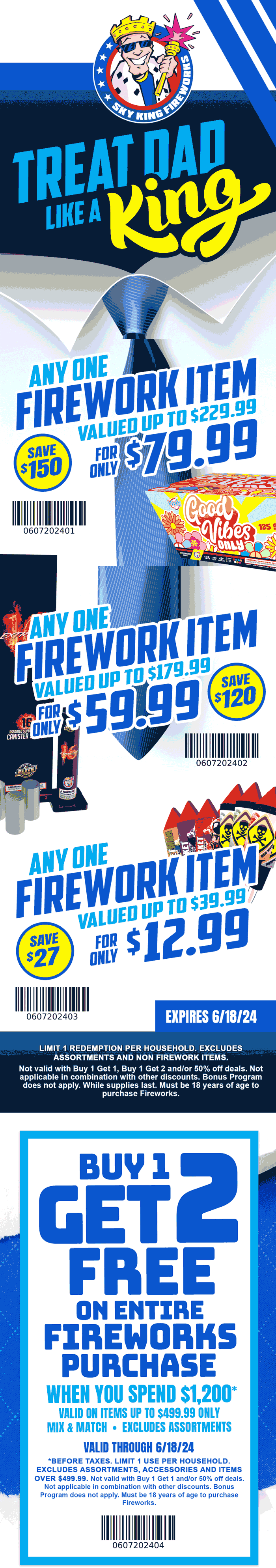 Sky King Fireworks