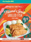 Grilled fish plate lunch for $10 at Ono Hawaiian BBQ, or online via promo code ALOHASPICE #onohawaiianbbq