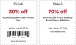 30% off a single item today at Michaels #michaels