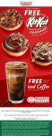 Free kit kat doughnut with your order today at Krispy Kreme #krispykreme