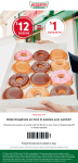 $12 dozen doughnuts at Krispy Kreme #krispykreme