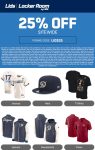 25% off everything online today at Lids via promo code LIDS25 #lids