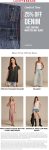 25% off denim at Lucky Brand, ditto online #luckybrand