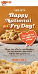 Free fries with your order today at Hooters #hooters