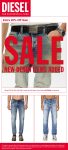 Extra 20% off sale items at Diesel via promo code EXTRA20 #diesel