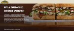 Second farmhouse chicken sandwich or salad free at Potbelly #potbelly