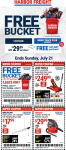 Free bucket at Harbor Freight Tools #harborfreight