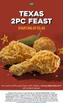 2pc chicken + biscuit + jalapeno = $3.50 at Churchs Chicken #churchschicken