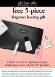 Free 5pc set on $55 at Philosophy #philosophy