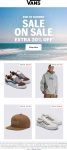 Extra 30% off at Vans, ditto online #vans