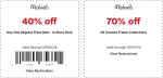 40% off a single item at Michaels #michaels