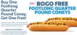 Second footlong hot dog free today via mobile at Sonic Drive-In #sonicdrivein