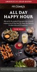 $5 drinks & $10 appetizers all day every day at P.F.Changs restaurants #pfchangs