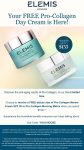 Free pro-collagen on $150 at Elemis via promo code YOUCHOOSE #elemis