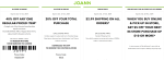 40% off a single item at Joann, or online via promo code TAKE40OFF #joann