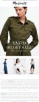 Extra 40% off sale items at Madewell #madewell