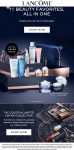 Free 11pc on $125 online at Lancome #lancome