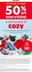 50% off everything at Old Navy #oldnavy