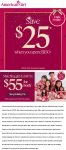 $25 off $150 today at American Girl #americangirl