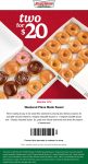 2 dozen doughnuts = $20 at Krispy Kreme #krispykreme