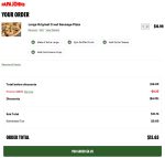 25% off at Papa Johns pizza via promo code SM25 #papajohns