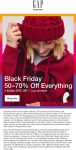 65-85% off everything at Gap Factory via promo code GFFRIDAY #gapfactory