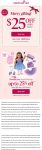 $25 off $125 at American Girl doll via promo code LASTCALL #americangirl