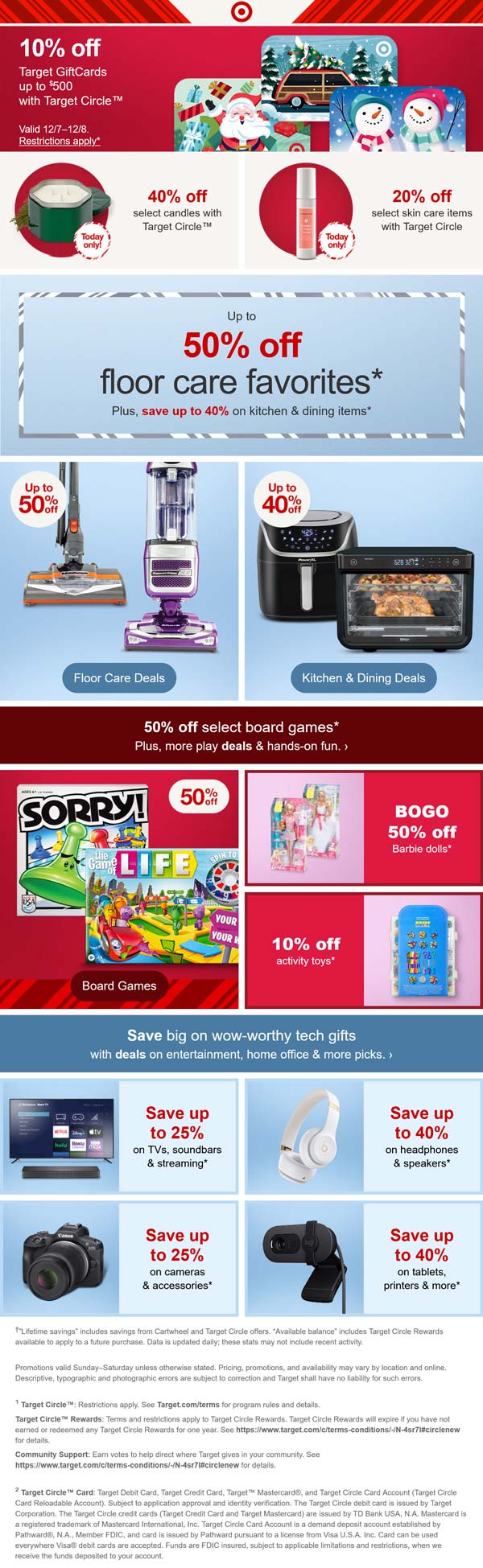 10% off gift cards at Target #target