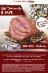 20% off shipped orders from Honeybaked ham restaurants via promo code 942124 #honeybaked