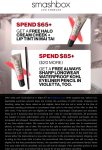 Free lip tint & more on $65+ at Smashbox #smashbox