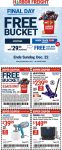 Free bucket today at Harbor Freight tools #harborfreight