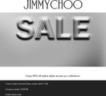 50% off at Jimmy Choo #jimmychoo